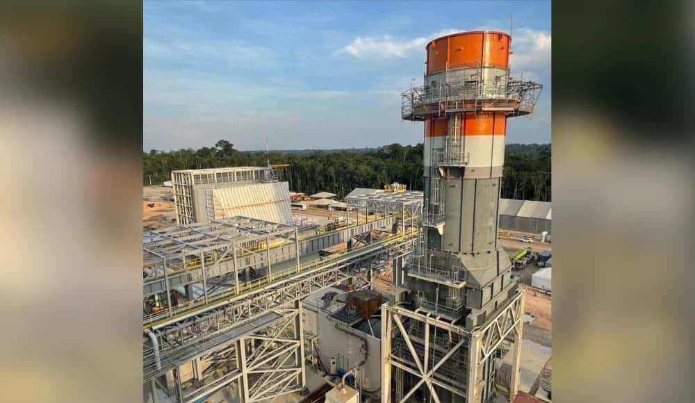The 295-MW Azulão I gas-fired power plant, built by Eneva, supplies electricity to Brazil’s most challenging grid environment. Image courtesy of Eneva