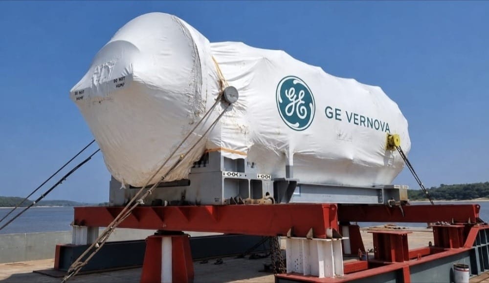 The GE Vernova 7HA.02 gas turbine helps quickly compensate for fluctuations in wind and solar power, enabling the integration of more renewable energy sources in remote areas such as the Amazon.